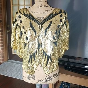 Handmade in India butterfly shirt